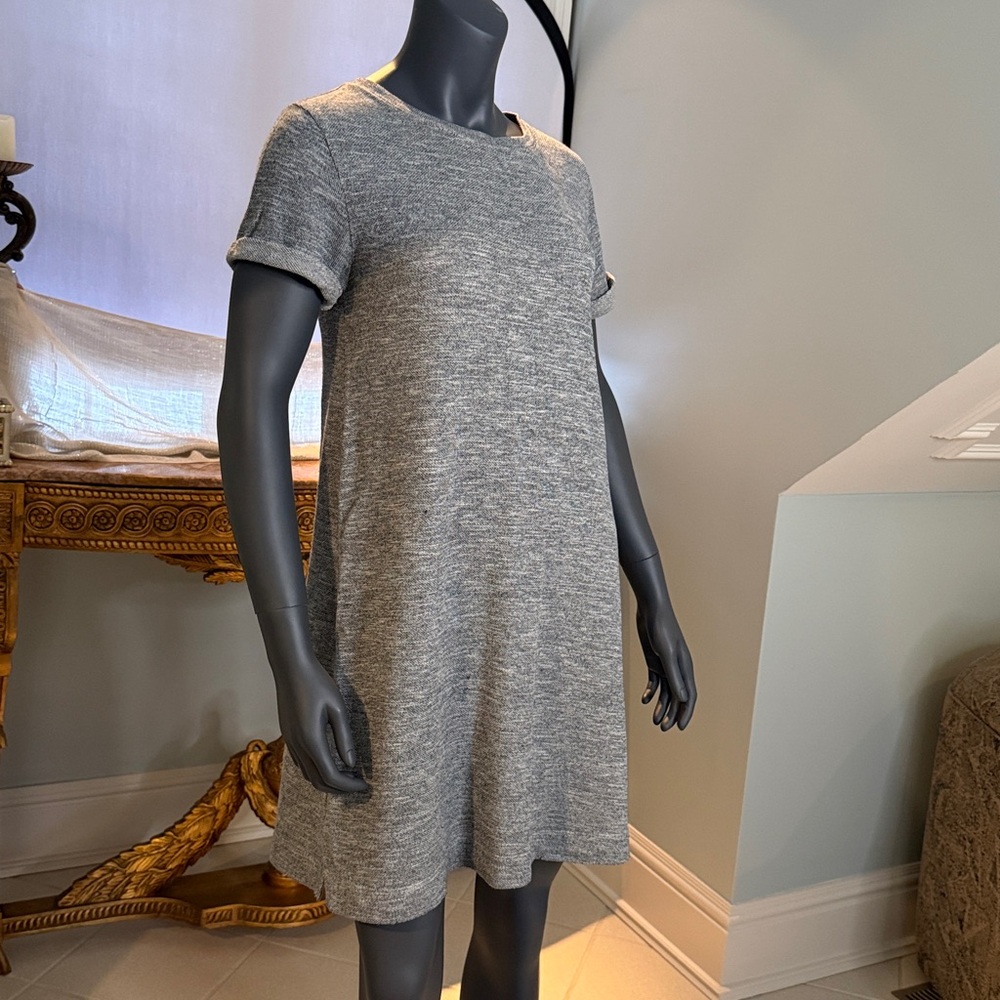 LOFT Heather Gray Knit Top